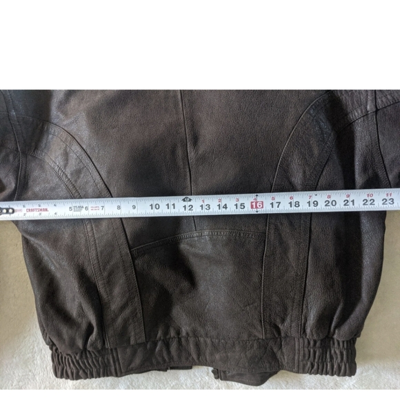 Wilsons Adventure Bound Leather-Pilot Bomber Jacket Mens Large Brown Thinsulate. - Picture 11 of 12